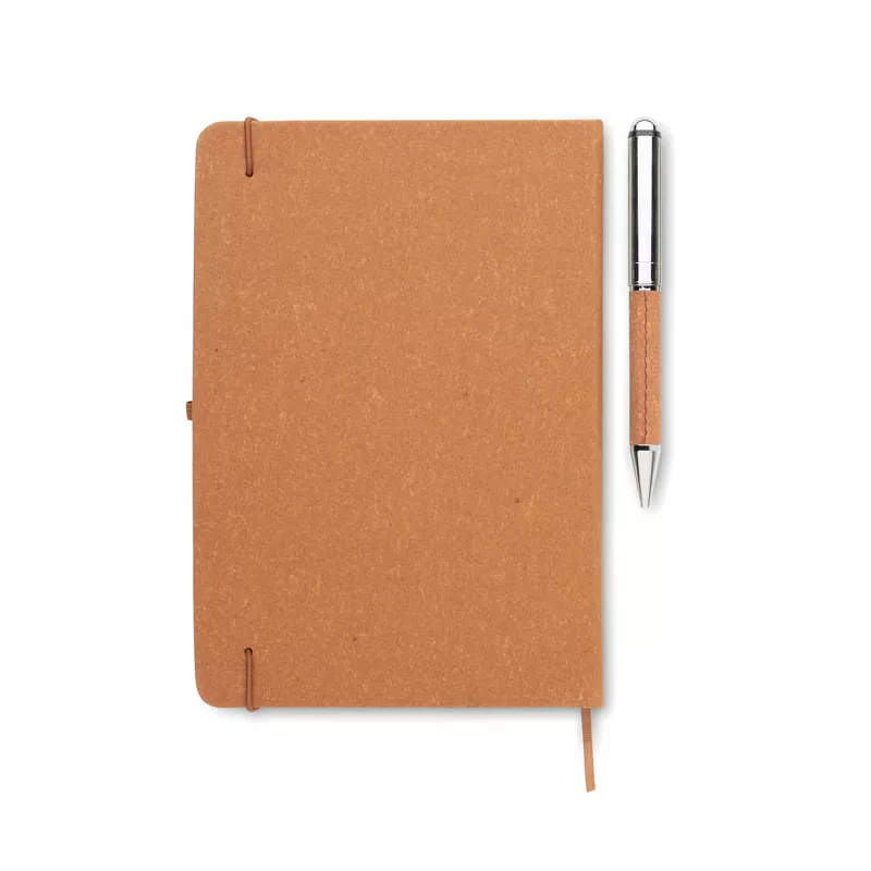 Notes A5 80 kartek w linię ELEGANOTE - Bezowy (MO2195-13)