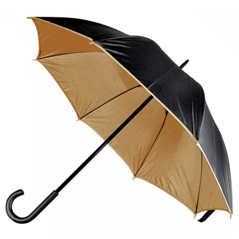 Parasol manualny, 102 cm - brązowy (4519701)