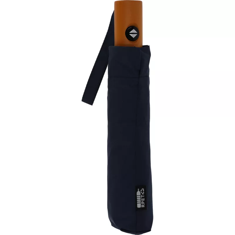 Parasol automatyczny Ø100 cm rPET IPSWICH - granatowy (322344)