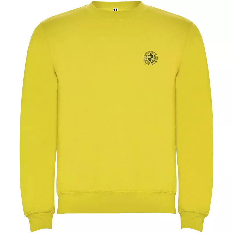 Ulan bluza unisex z zamkiem błyskawicznym na całej długości - Żółty (K1070-YELLOW)
