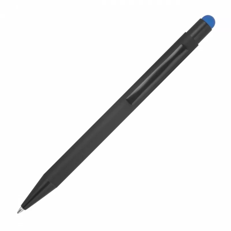 Długopis metalowy touch pen soft touch OHARA - niebieski (462404)