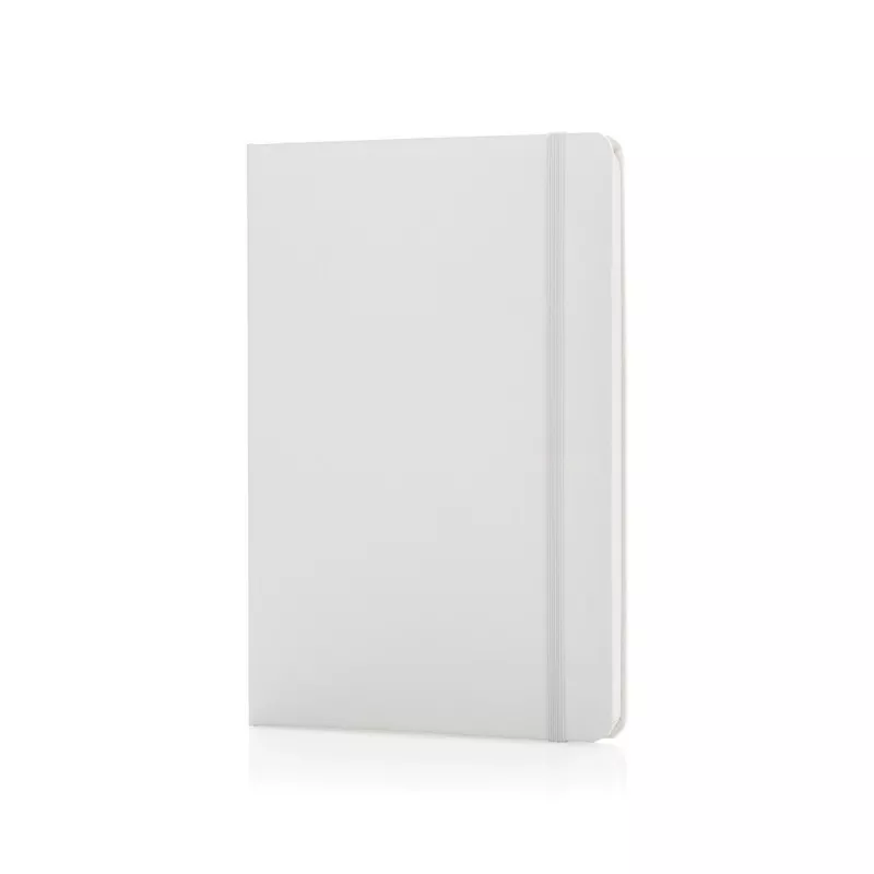 Notatnik A5, twarda okładka - biały (P773.213)