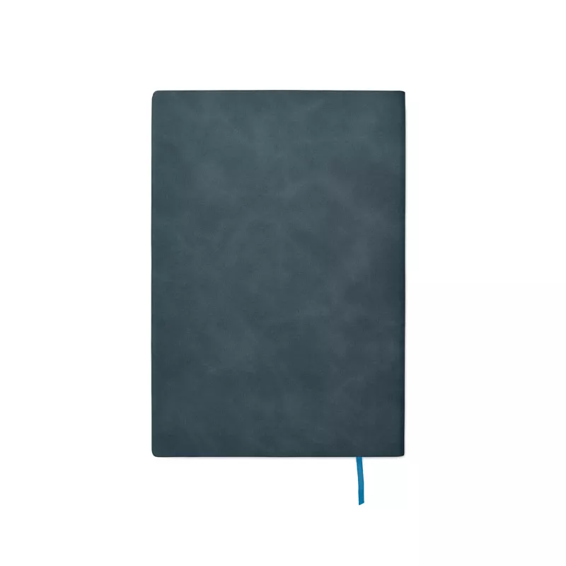 Notes A5 w okładce z PU 80 kartek w linię TINTRAY - Niebieski (MO2663-04)