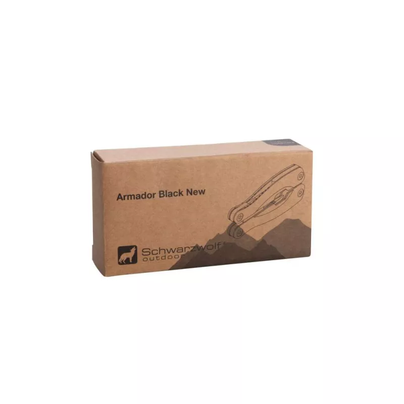 Narzędzie wielofunkcyjne ARMADOR NEW Black Schwarzwolf - czarny (F2400500AJ303)