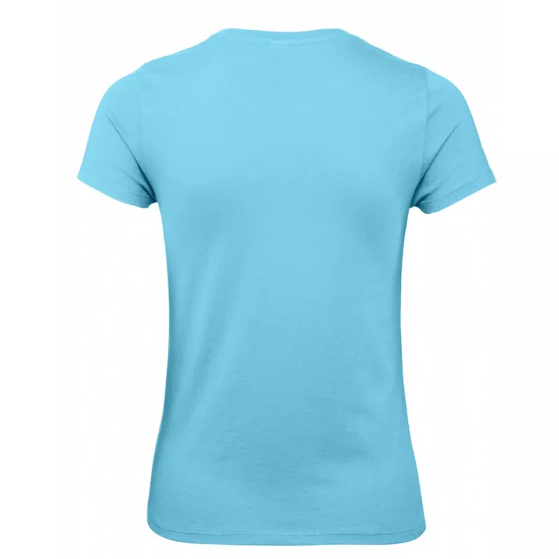 Damska koszulka reklamowa 145 g/m² B&C #E150 / WOMEN - Turquoise (440) (TW02T/E150-TURQUOISE)