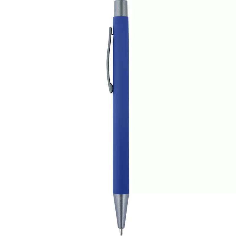 Długopis metalowy z lustrzanym grawerem - granatowy (V1916-04)
