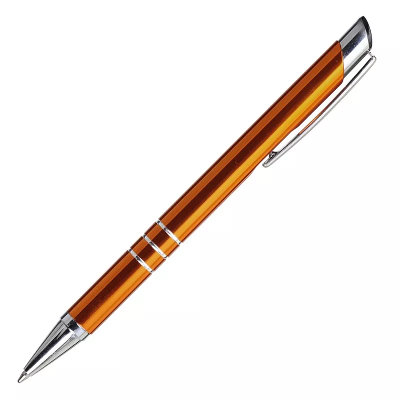 Długopis reklamowy aluminiowy LINDO - pomarańczowy (R73365.15)