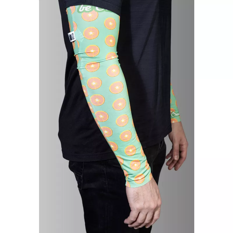 CreaLimb personalizowane rękawy RPET - biały (AP716942)