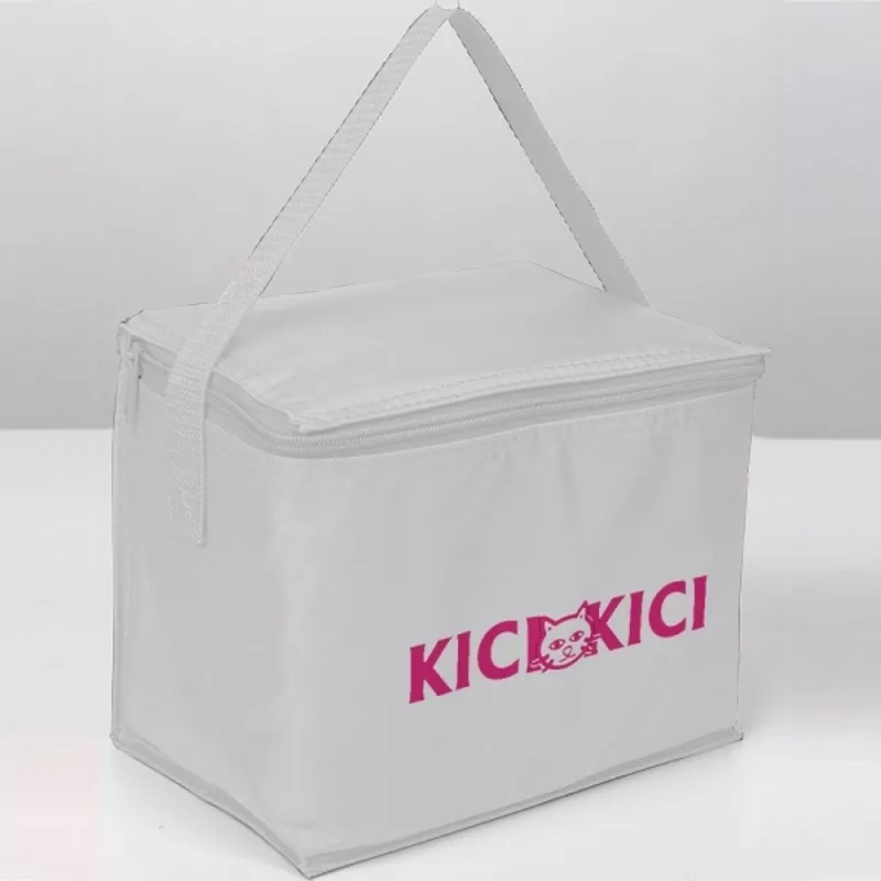 Torba termiczna na 6 puszek 500 ml MESA - biały (710406)