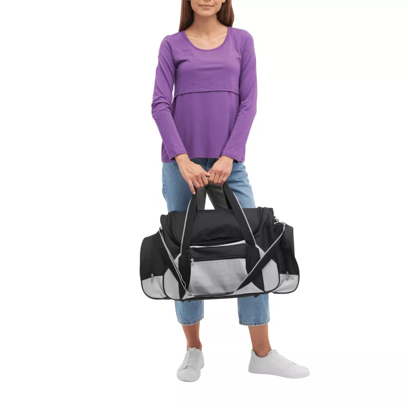 Torba podróżna - czarny, szary (56-0208559)