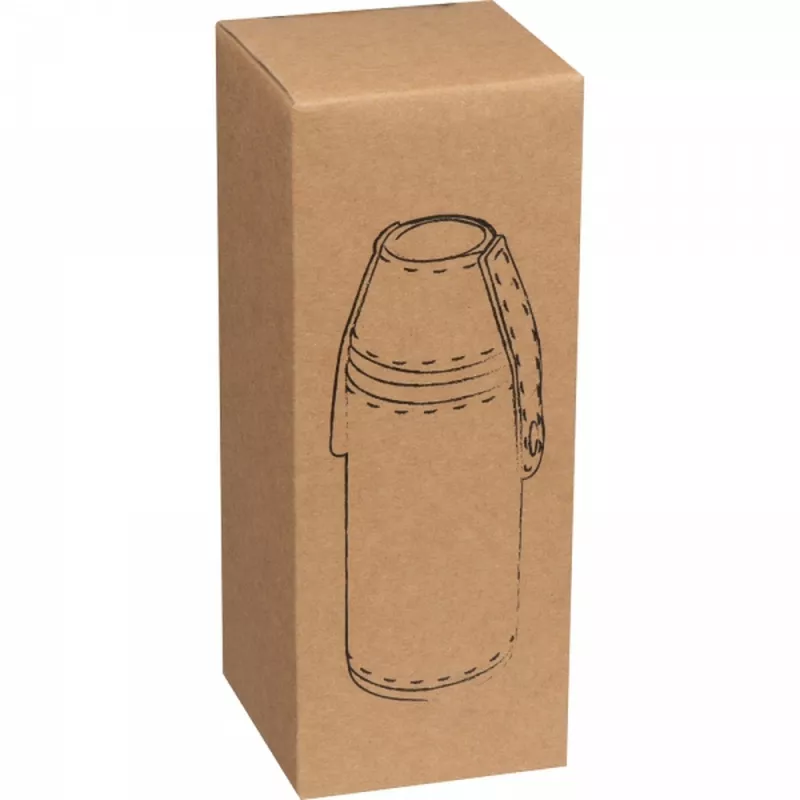 Piersiówka 230 ml FILIPINA - brązowy (8325701)