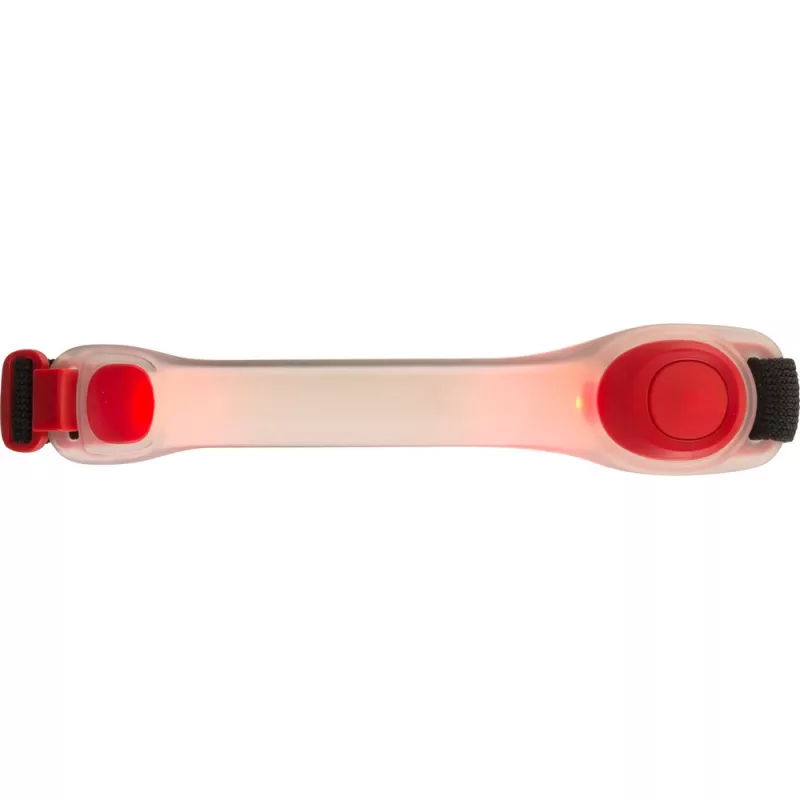 Opaska na ramię, lampka LED - czerwony (V7792-05)