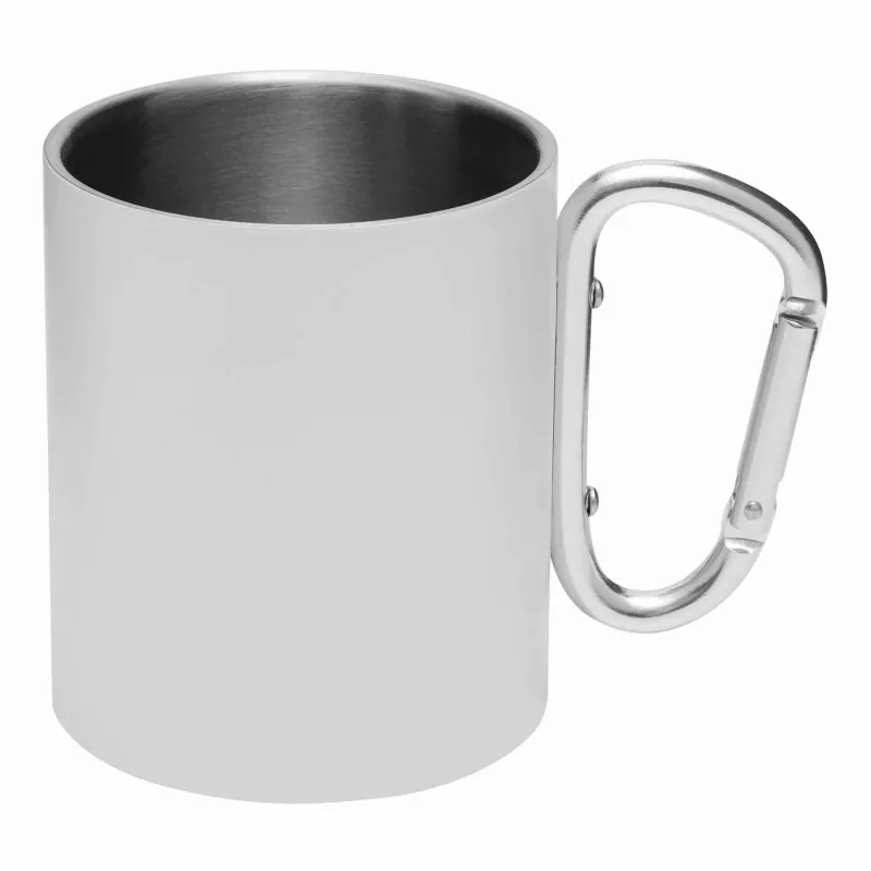 Kubek ze stali nierdzewnej - biały (56-0603171)