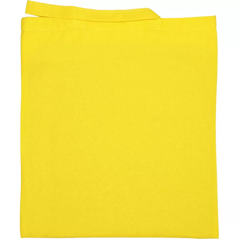 Torba bawełniana z krótkim uchem 140 g/m2 MARSHALL - żółty (6068008)
