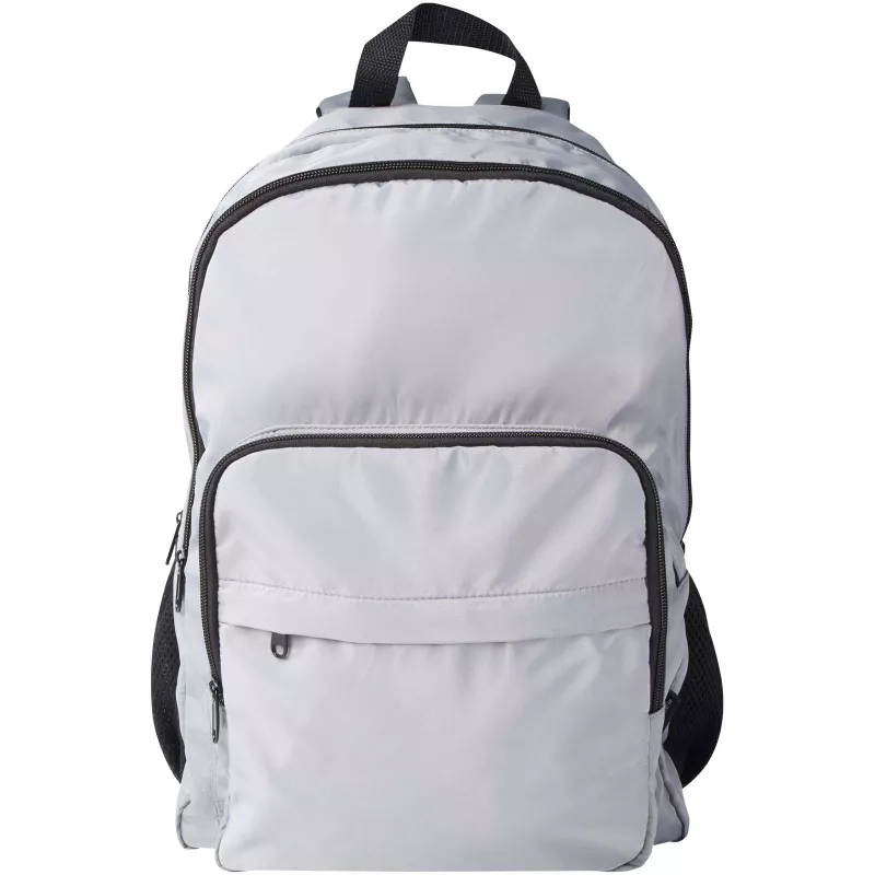 Trend Plus plecak na laptopa o przekątnej 15-cali o pojemności 20 l wykonany z materiałów z recyklingu z certyfikatem GRS - Szary (13008682)