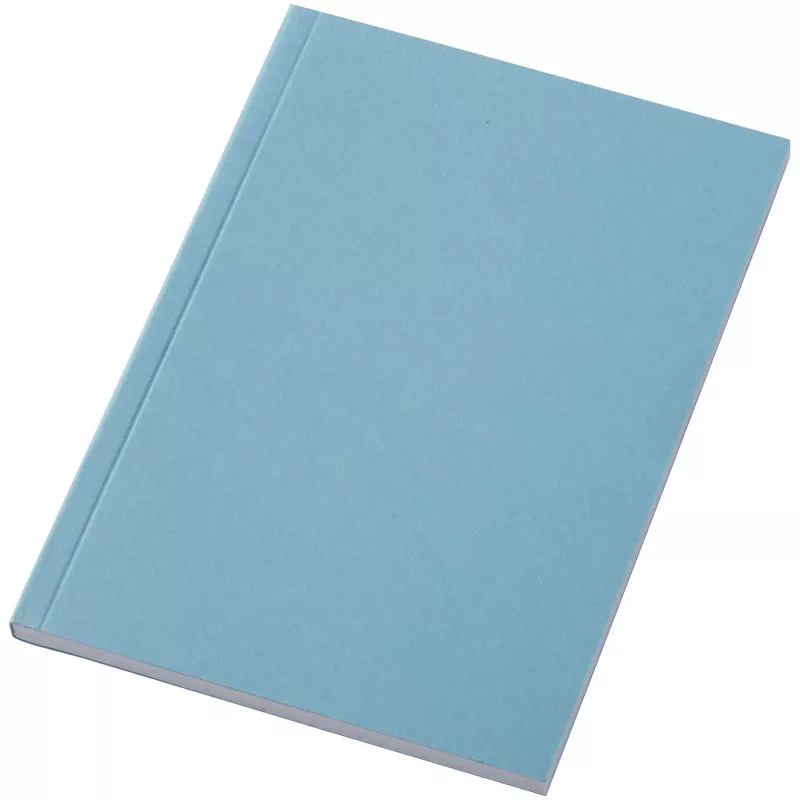 Notatnik A6 Novella Austen z miękką okładką z materiału z recyklingu, 50 kartek - Niebieski (21026352)