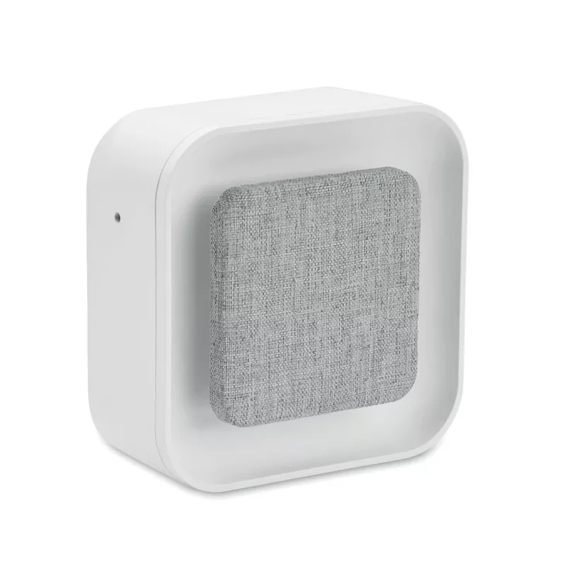 Budzik LED z tworzyw z recyklingu LUCE - Bialy (MO2299-06)