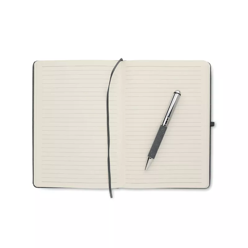 Notes A5 80 kartek w linię ELEGANOTE - Czarny (MO2195-03)