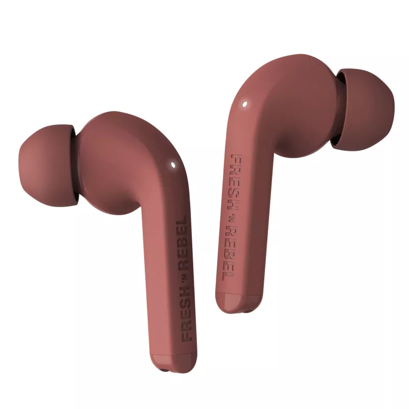 3TW1300 I Fresh 'n Rebel Twins Fuse - True Wireless earbuds - jasnoczerwony (LT49728-N0022)