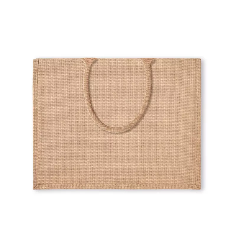 Torba jutowa laminowana BRICK LANE - Bezowy (MO8965-13)