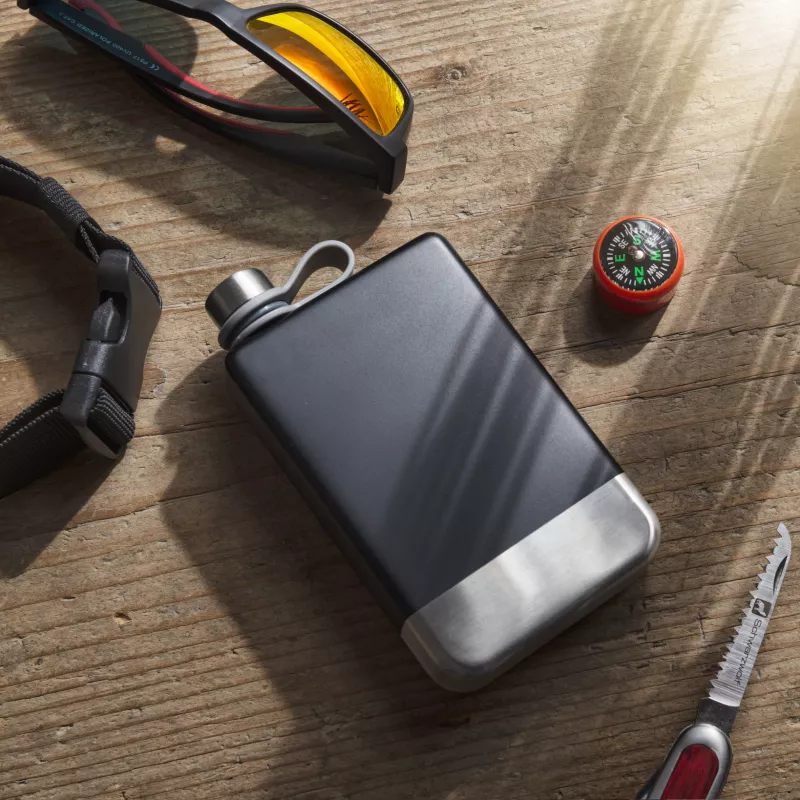 Piersiówka 266 ml HALTI Schwarzwolf - czarny (F5001100AJ303)