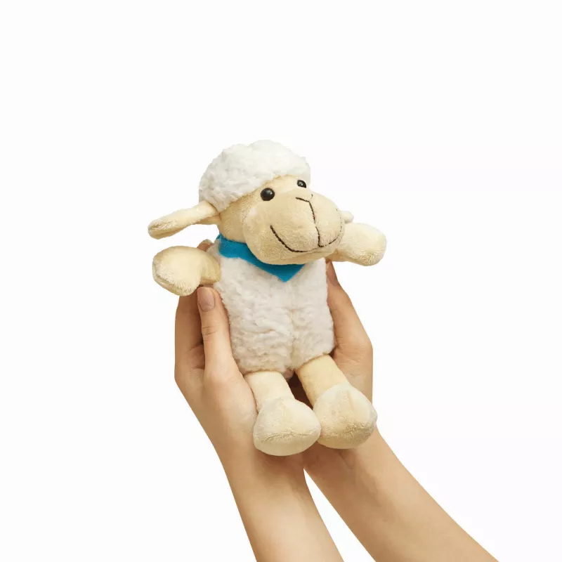 Pluszowa owieczka - beżowy, biały (56-0502235)