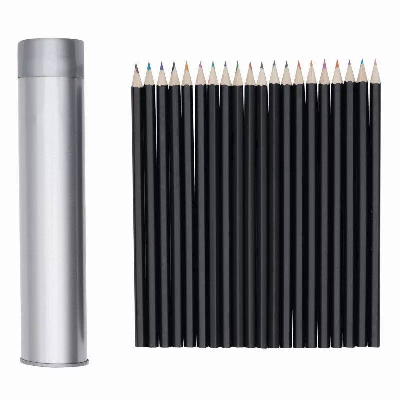 Komplet 20 kredek - srebrny (56-0504074)