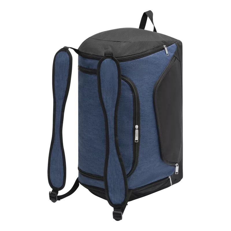 Torba sportowa 2 in 1 - czarny, niebieski (56-0808573)