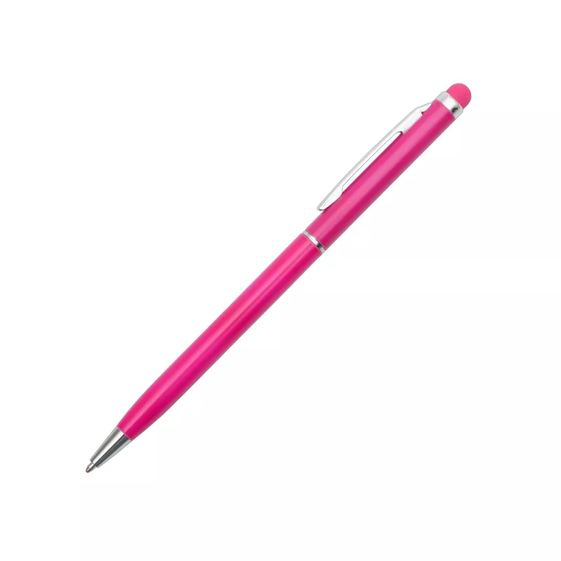 Długopis aluminiowy Touch Tip - magenta (R73408.34)