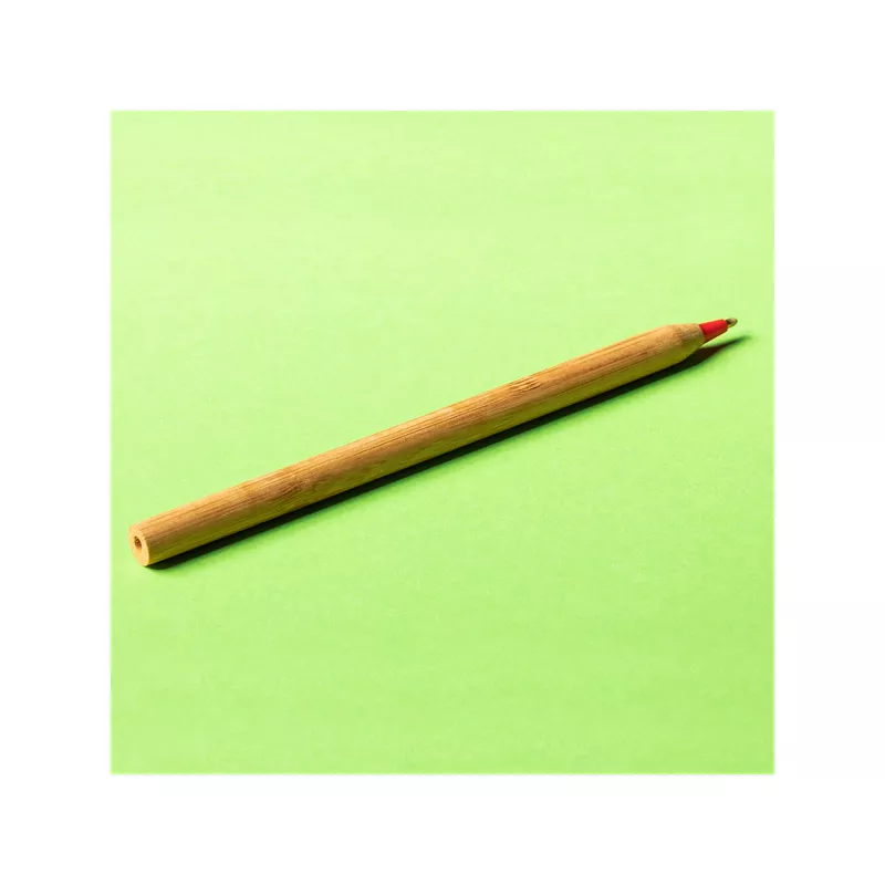 Długopis bambusowy Chavez - czerwony (R73438.08)