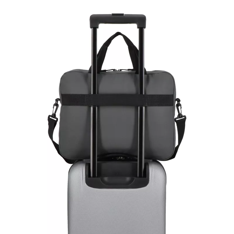 Torba na laptopa PU SoMa Messenger Bag 28 x 38 x 5 cm - szary (LT95341-N0061)