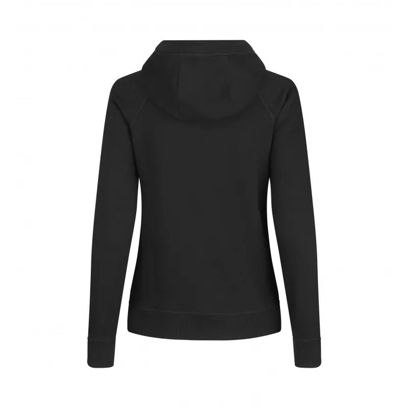 Bluza damska z kapturem ID CORE/zip 0639 300 g/m² - Black (0639-BLACK)