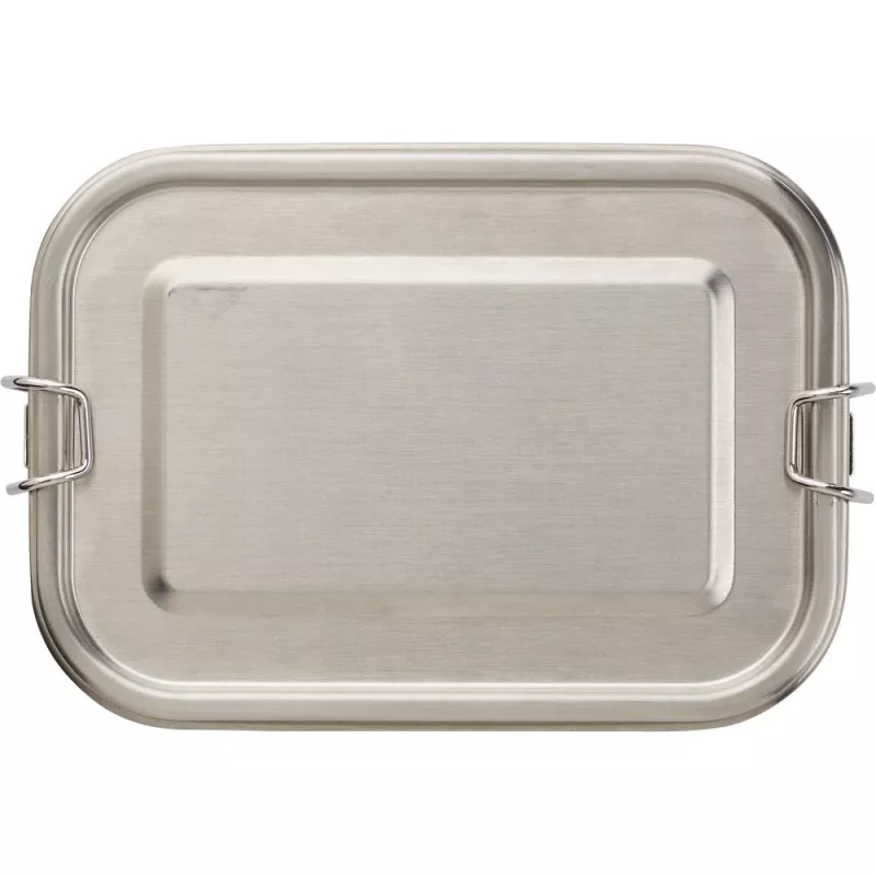 Pudełko śniadaniowe 750 ml - srebrny (V1212-32)