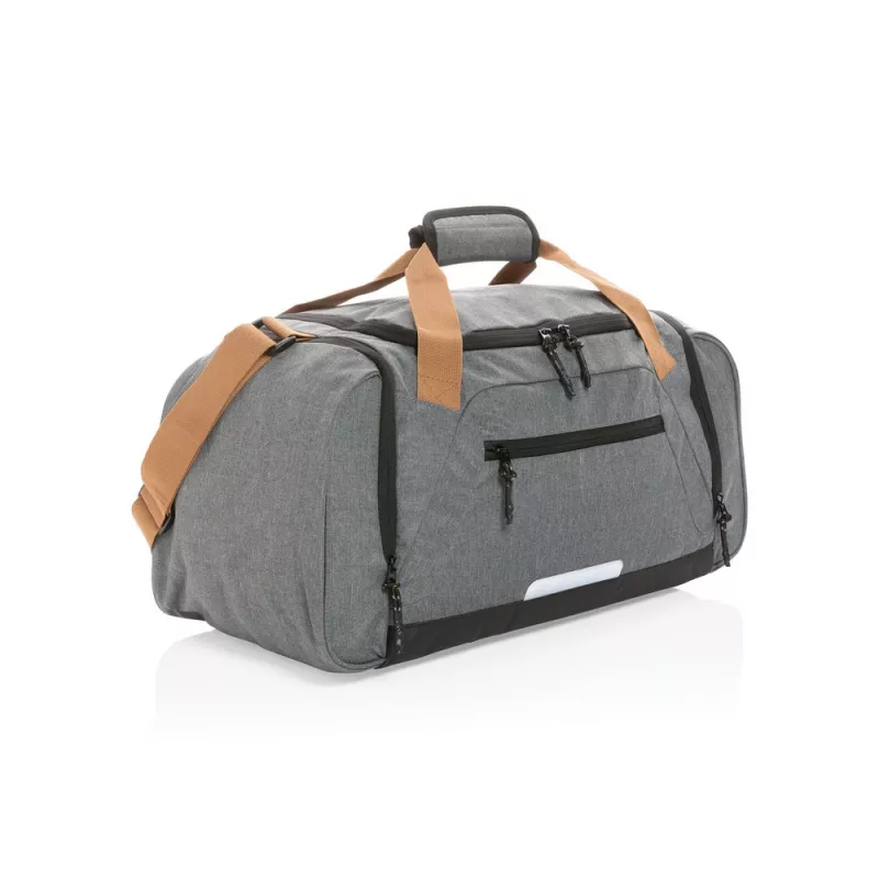 Torba sportowa, podróżna Impact AWARE™ rPET Urban - szary (P707.092)