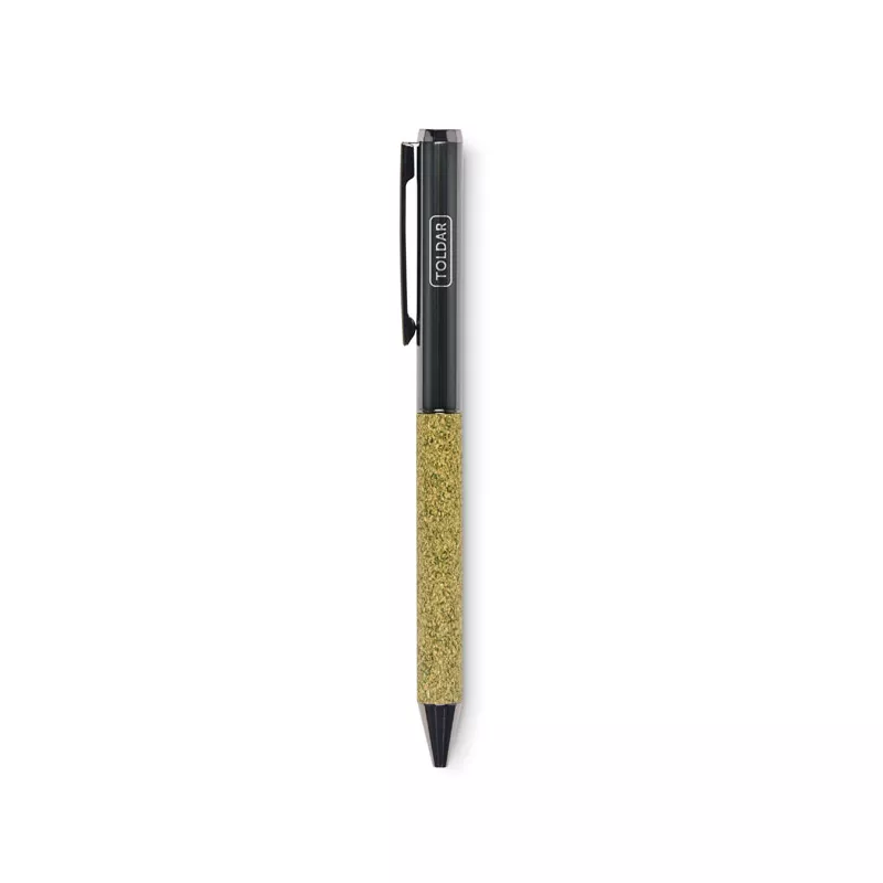 Długopis metalowy z korkowym korpusem CHIPPEWA PEN - Zielony (MO2632-09)