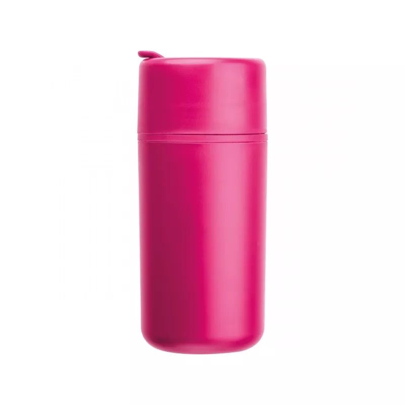 Kubek termiczny z polipropylenu GENOA 500 ml - różowy (535411)