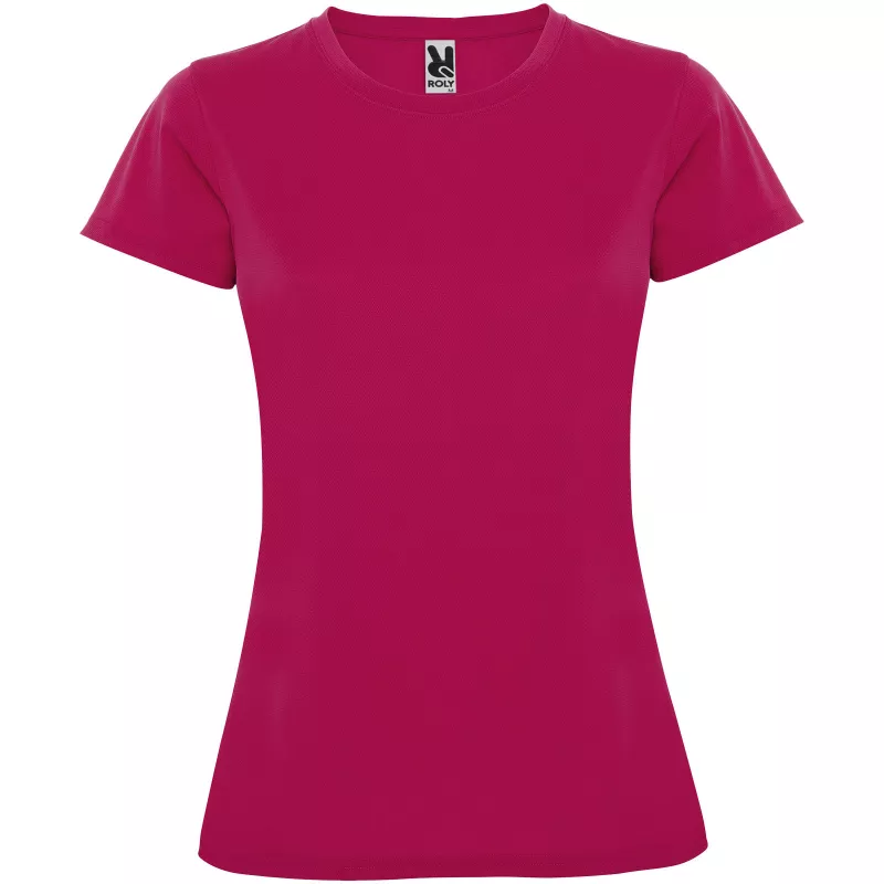 Damska koszulka poliestrowa 150 g/m² ROLY MONTECARLO WOMAN 0423 - Rossette (R0423-ROSSETTE)