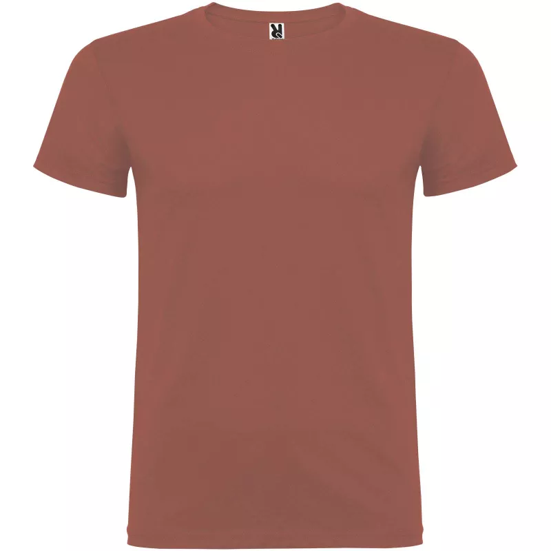 Koszulka T-shirt męska bawełniana 155 g/m² Roly Beagle - Brick red (R6554-BRICKRED)