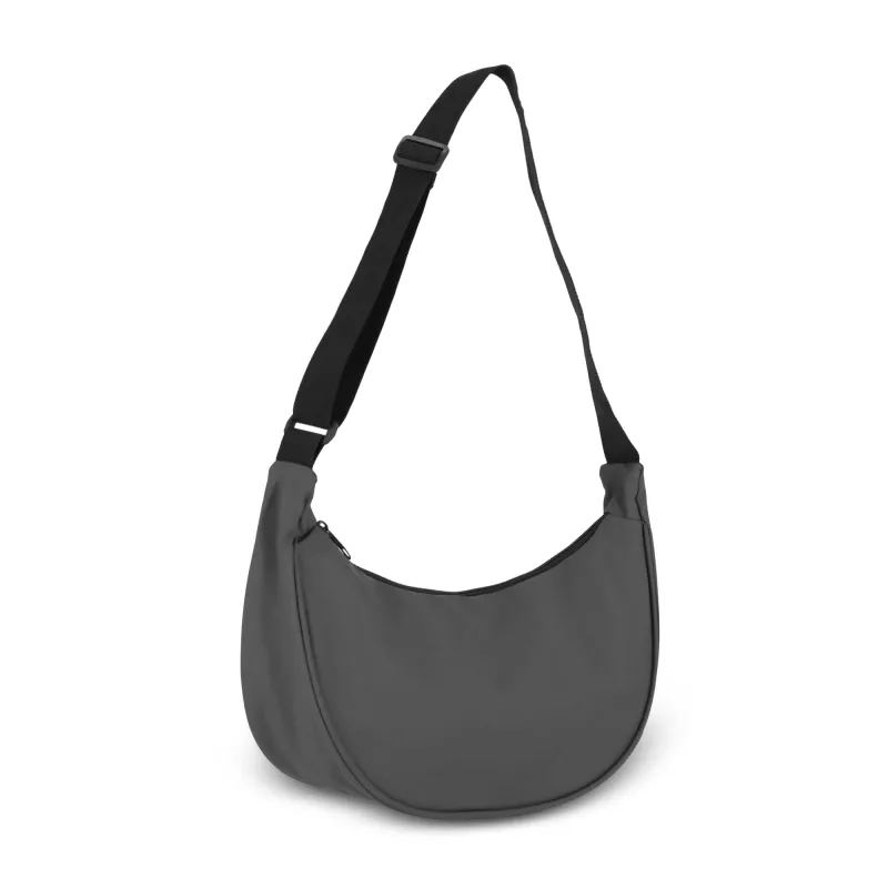 Torba na ramię R-PET 600D z powłoką PU - szary (LT95358-N0061)
