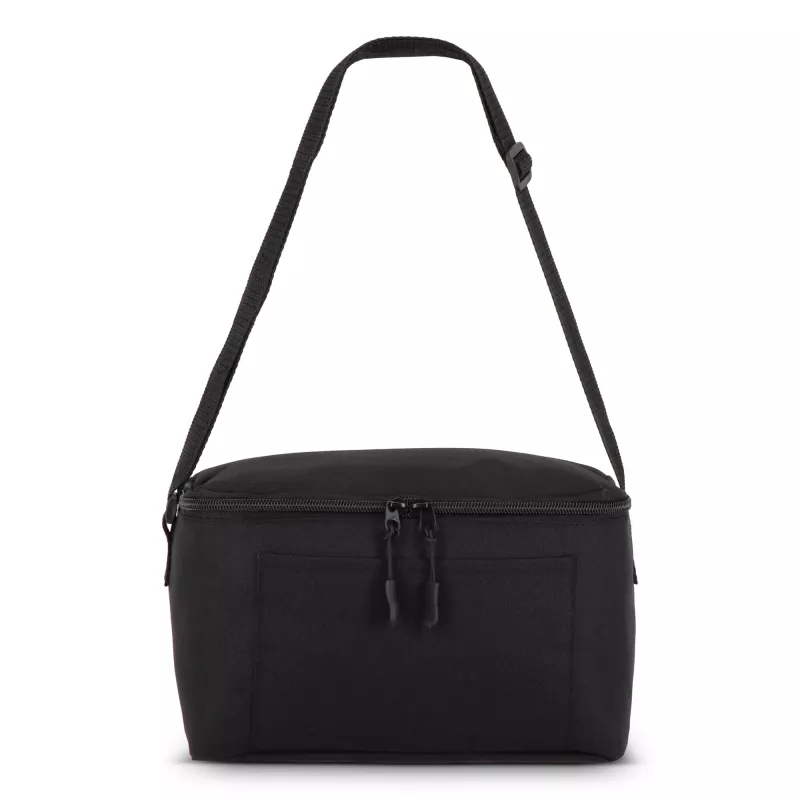 Torba termoizolacyjna R-PET 600D na 6 puszek 25 x 14,5 x 15,5 cm 5 l - czarny (LT95388-N0002)