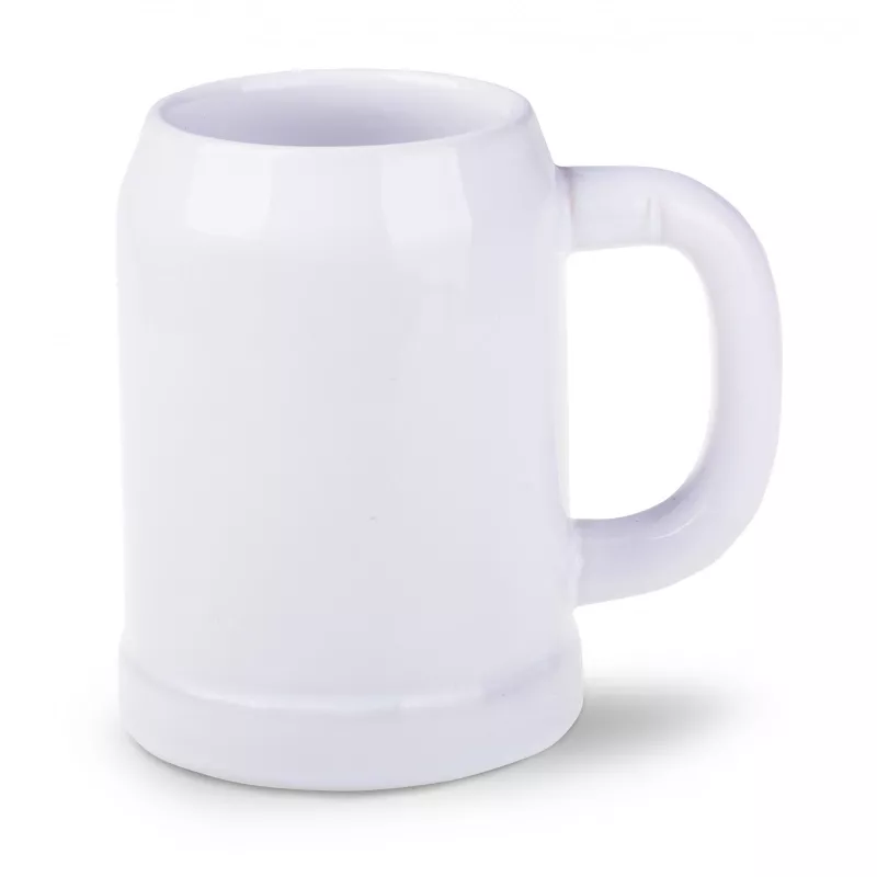 Kufel do piwa Bavaria (500 ml) - biały (B/406-BIAŁY)