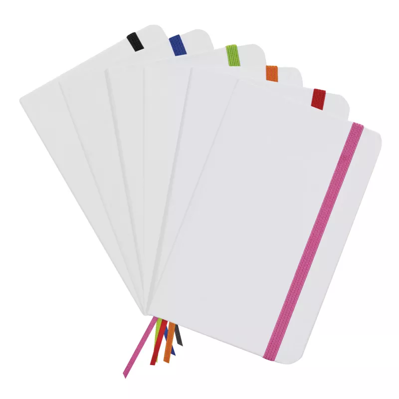 Notes AUTHOR w formacie A6 - biały, różowy (56-1103260)