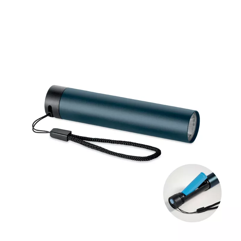 Latarka aluminiowa akumulatorowa 110 lm LUME - Francuski Granat (MO2786-85)