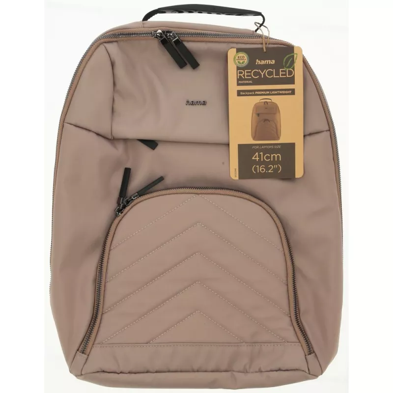 Plecak na laptopa 16,2" Hama Lightweight Premium - beżowy (VH041-20)