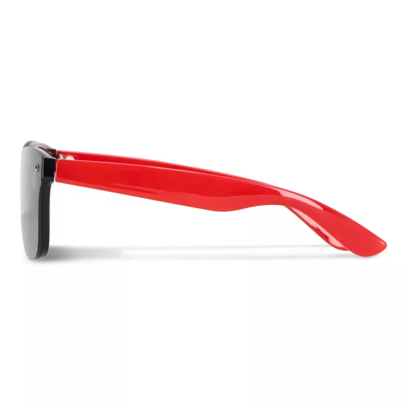 Okulary przeciwsłoneczne Justin R-PC z lustrzanymi soczewkami UV400 - czerwony (LT86731-N0021)