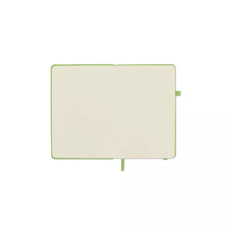 Notes A5 z recyklingu 96 kartek w linię ARPU - Limonka (MO6835-48)