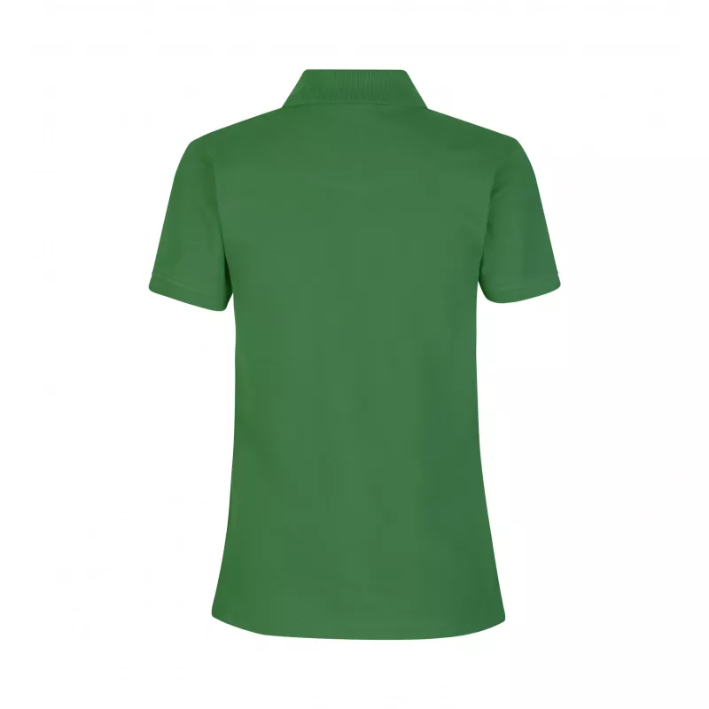 Koszulka bawełniana damska 210 g/m² ID Polo/stretch 527 - Green (0527-GREEN)