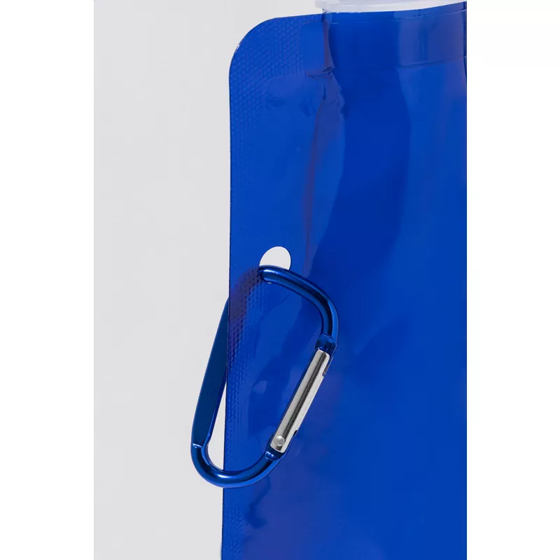 Carabol składana butelka RPET - niebieski (AP800231-06)