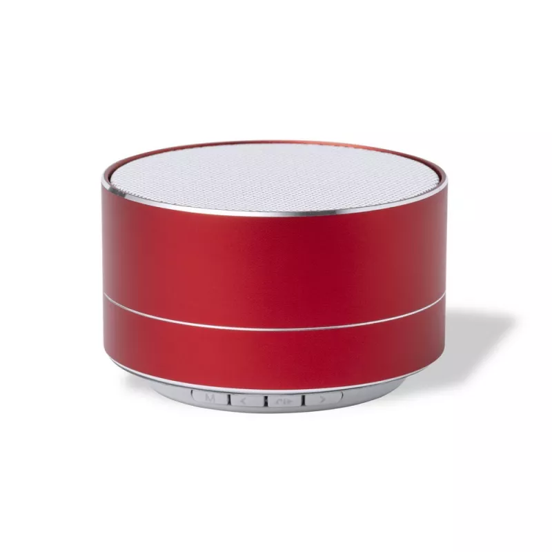 Głośnik bezprzewodowy 3W z aluminium z recyklingu - czerwony (V1150-05)