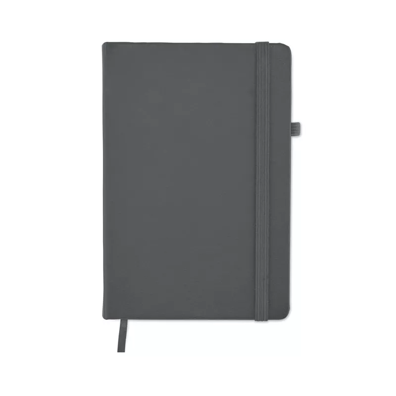 Notes A5 z recyklingu 96 kartek w linię ARPU - Kamienny Szary (MO6835-15)